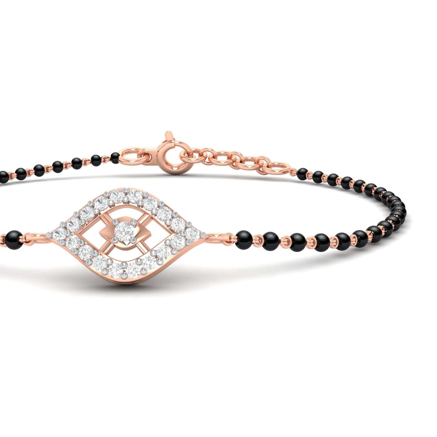 Evil Eye Mangalsutra Bracelet