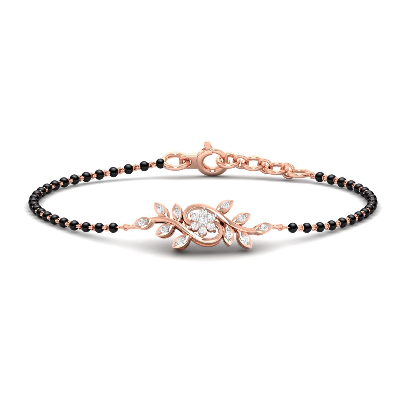 Leaves Style Mangalsutra Bracelet