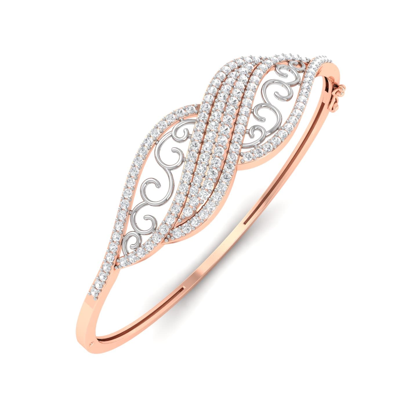 Bloom Twist Diamond Bracelet
