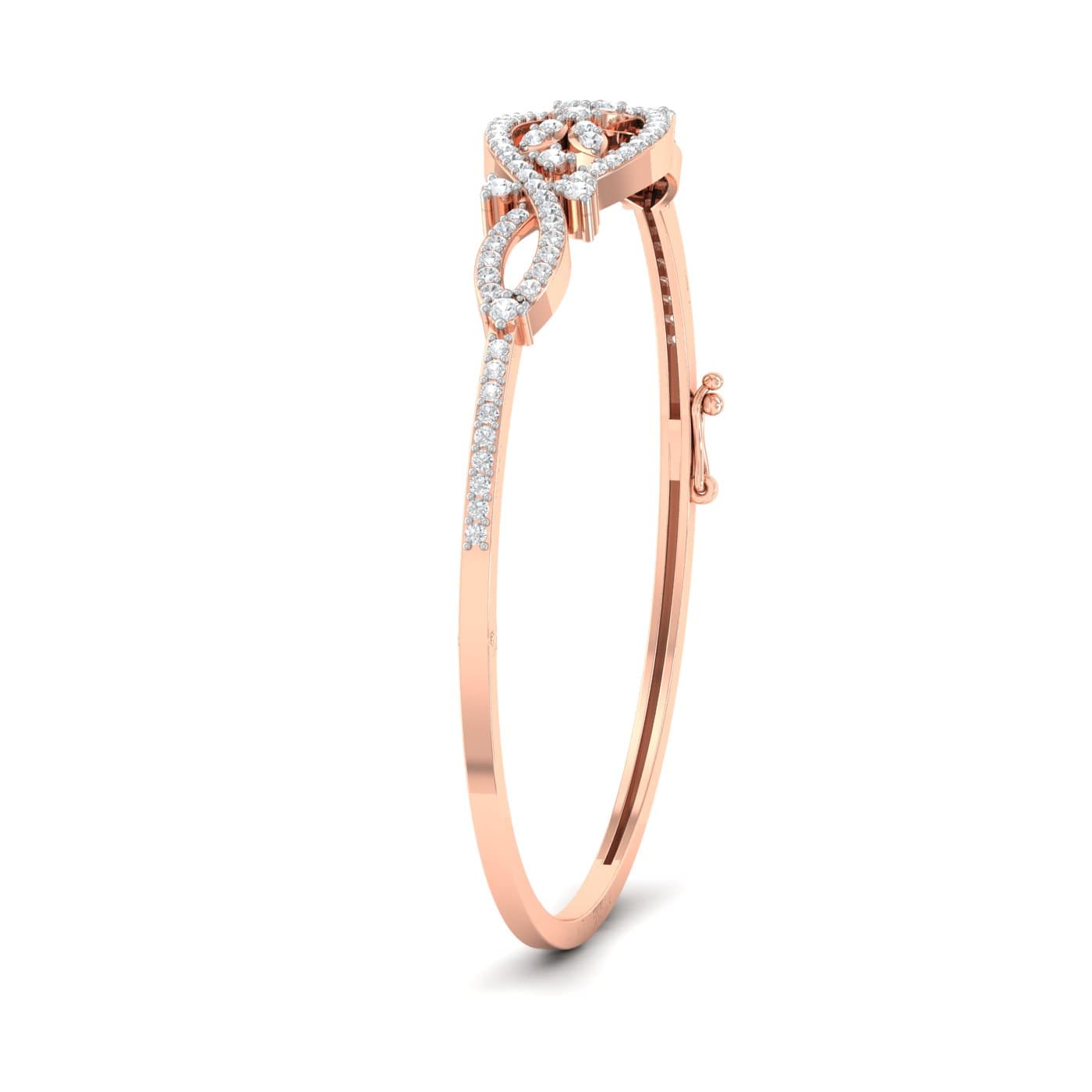 Twisted Diamond Bracelet