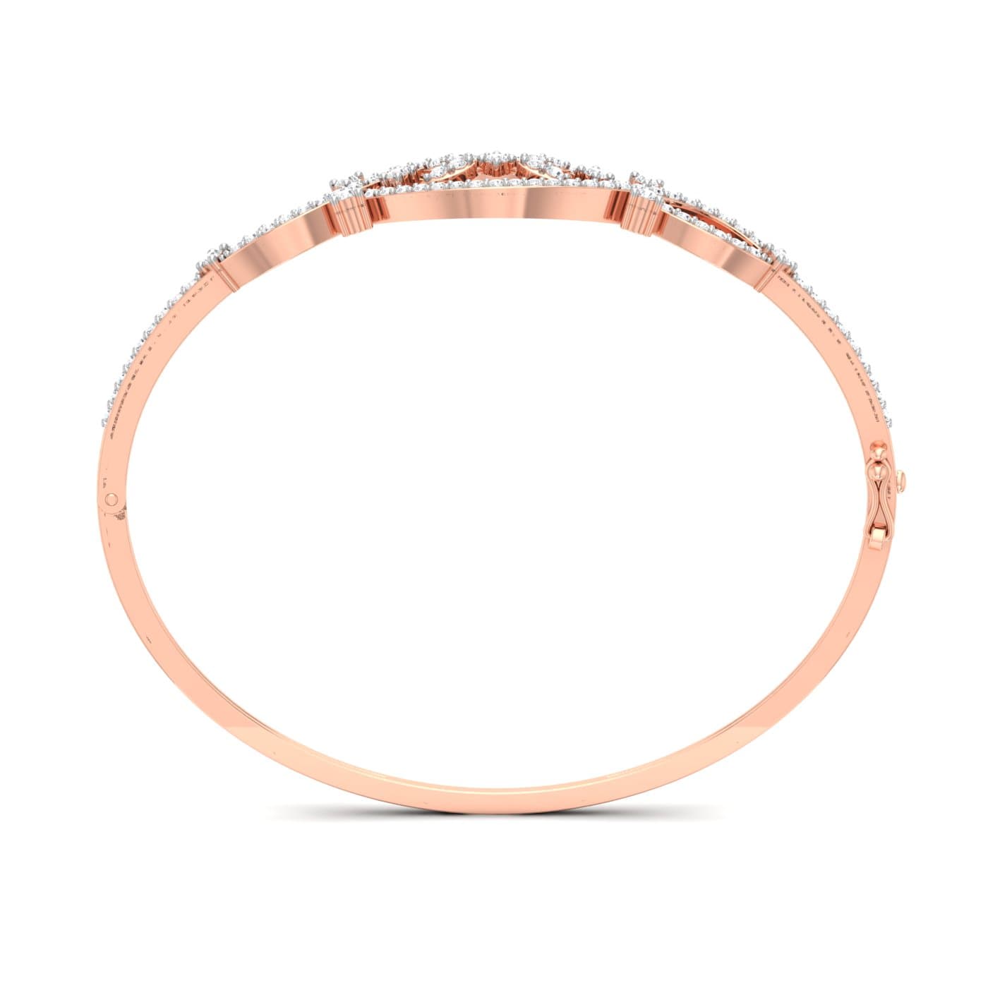 Twisted Diamond Bracelet