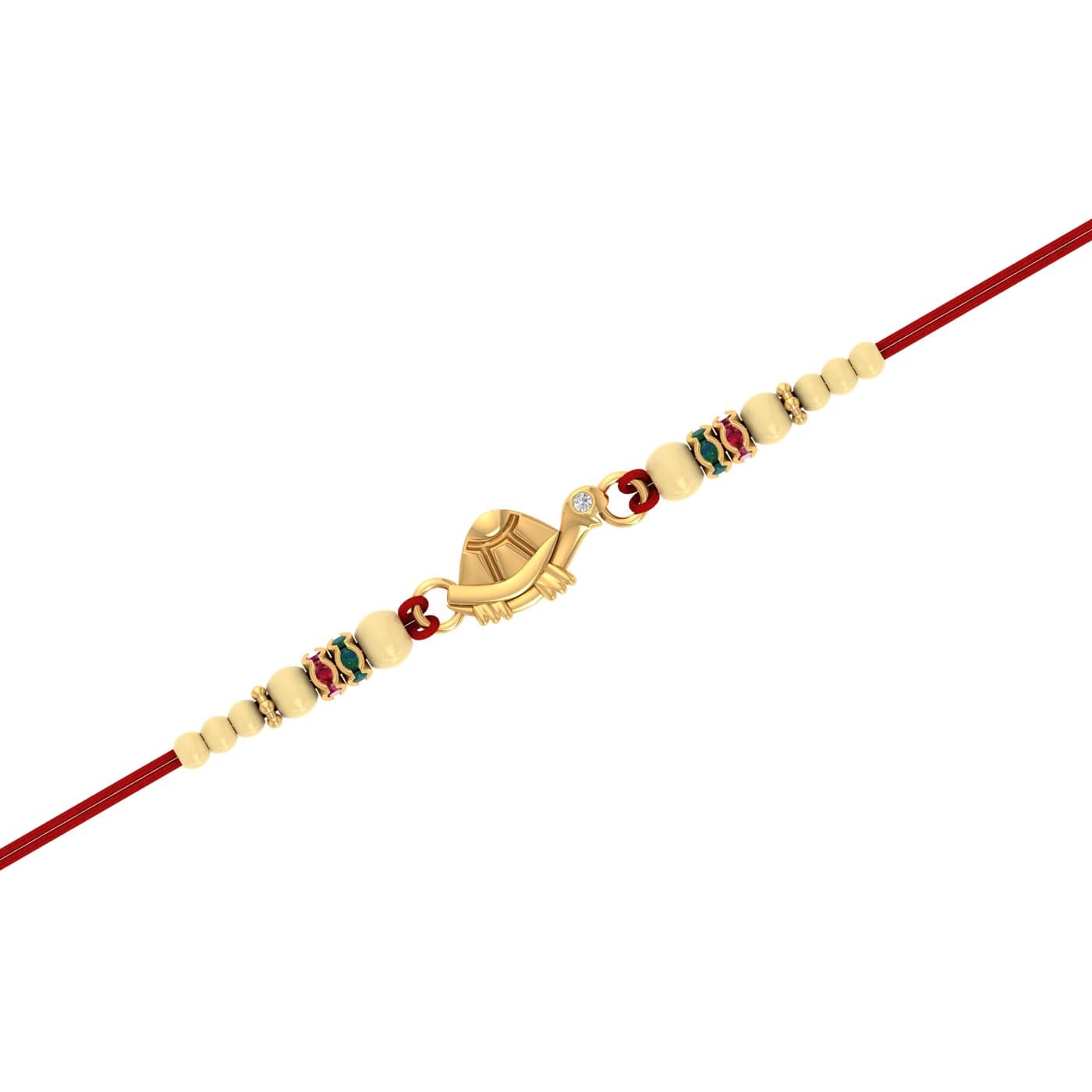 Turtle Gold Rakhi