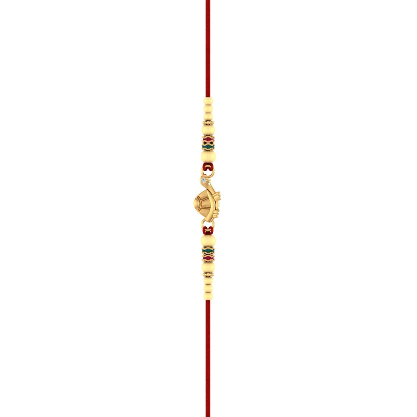 Turtle Gold Rakhi