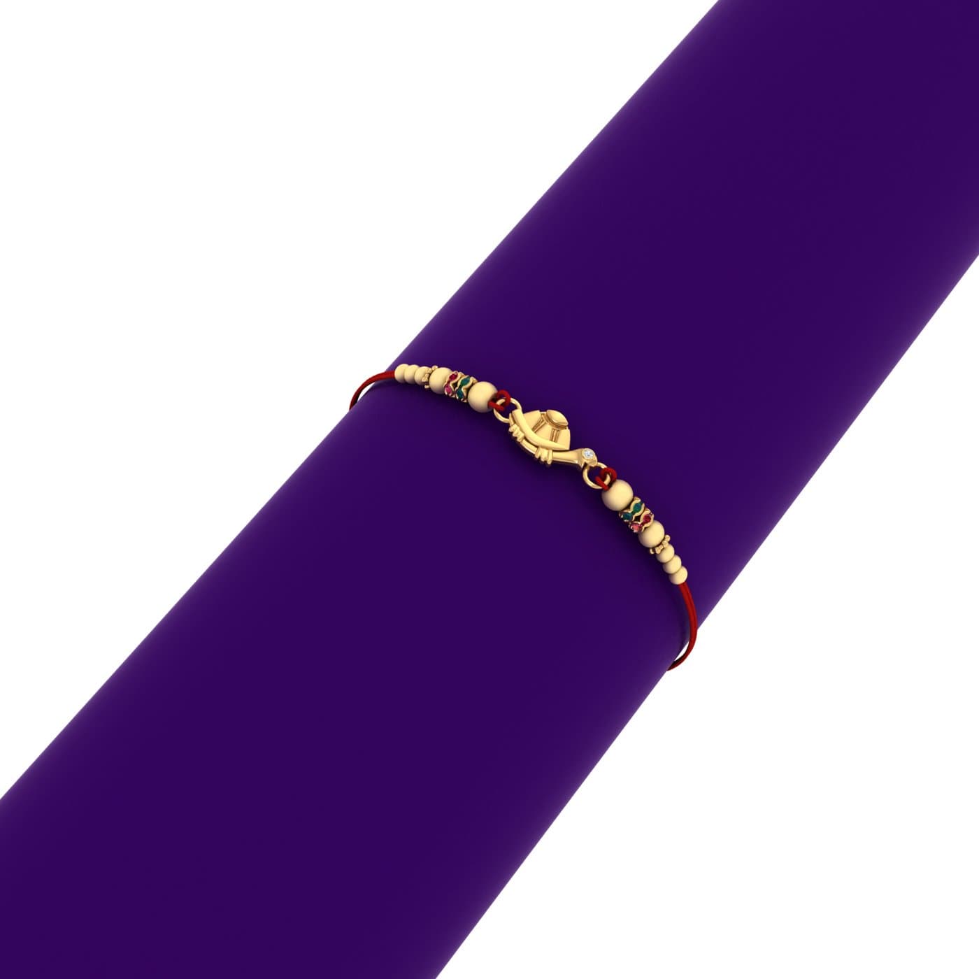 Turtle Gold Rakhi