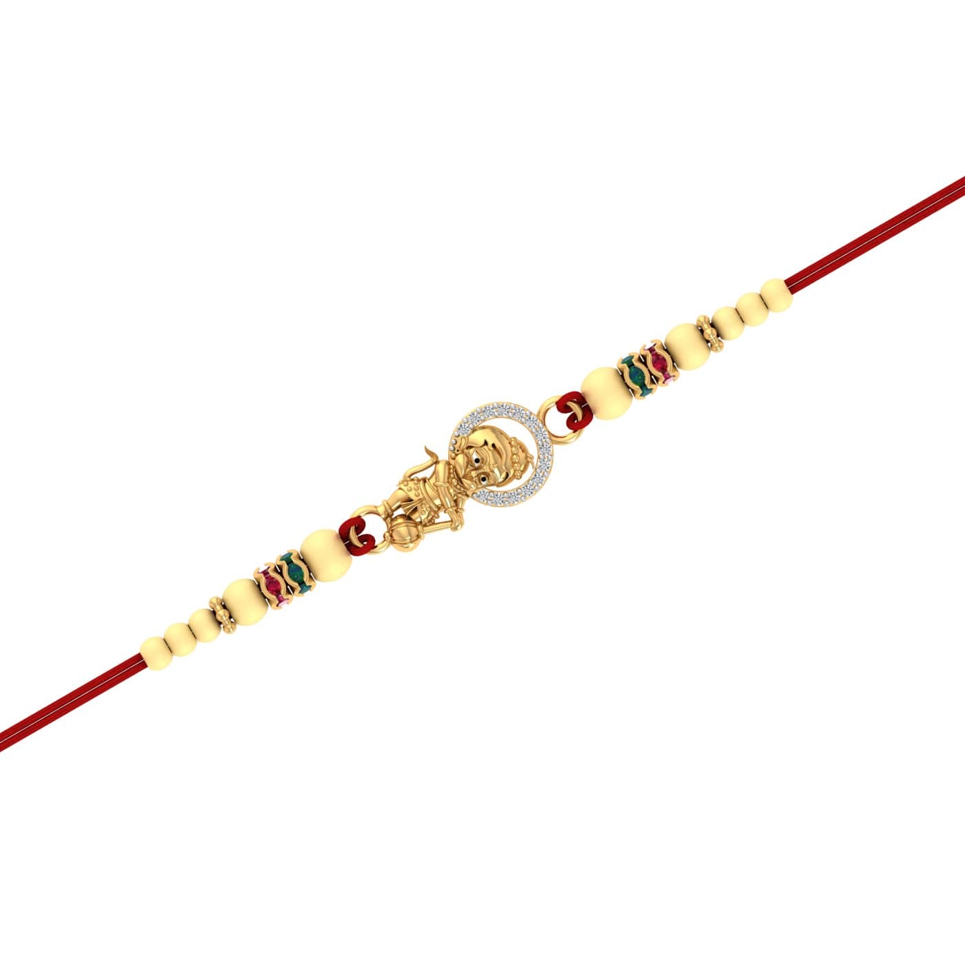Bal Hanuman Gold Rakhi