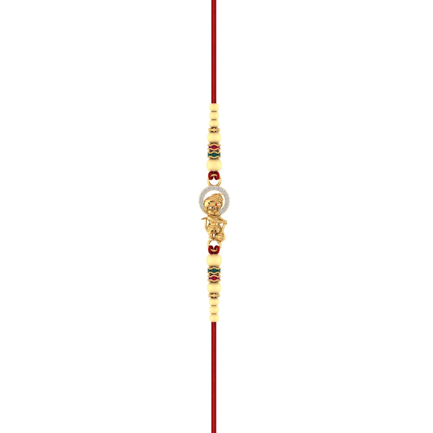 Bal Hanuman Gold Rakhi