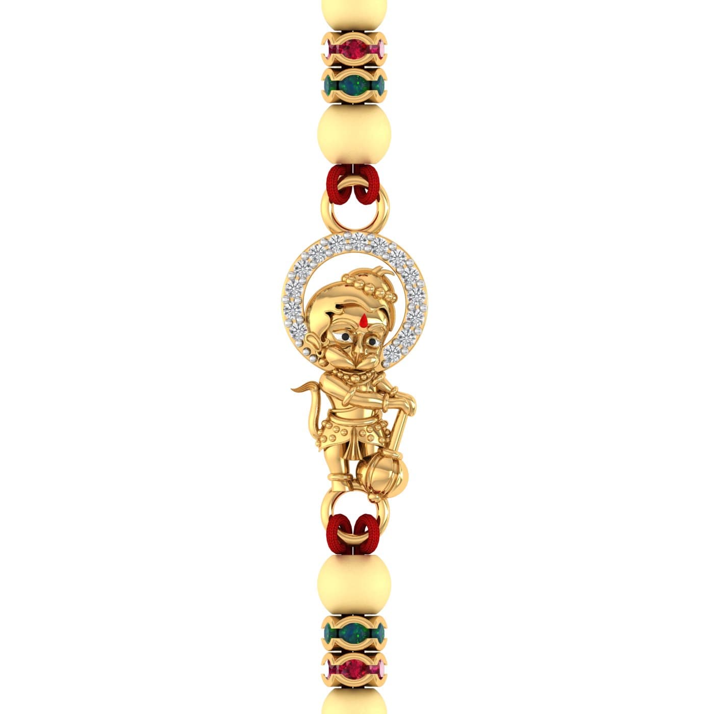 Bal Hanuman Gold Rakhi