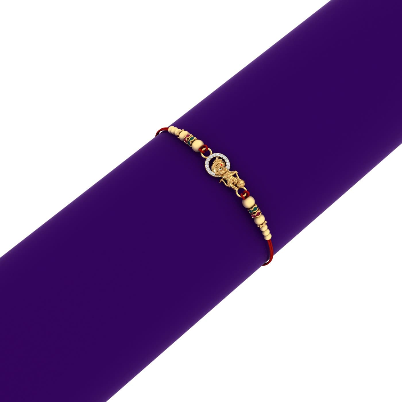 Bal Hanuman Gold Rakhi