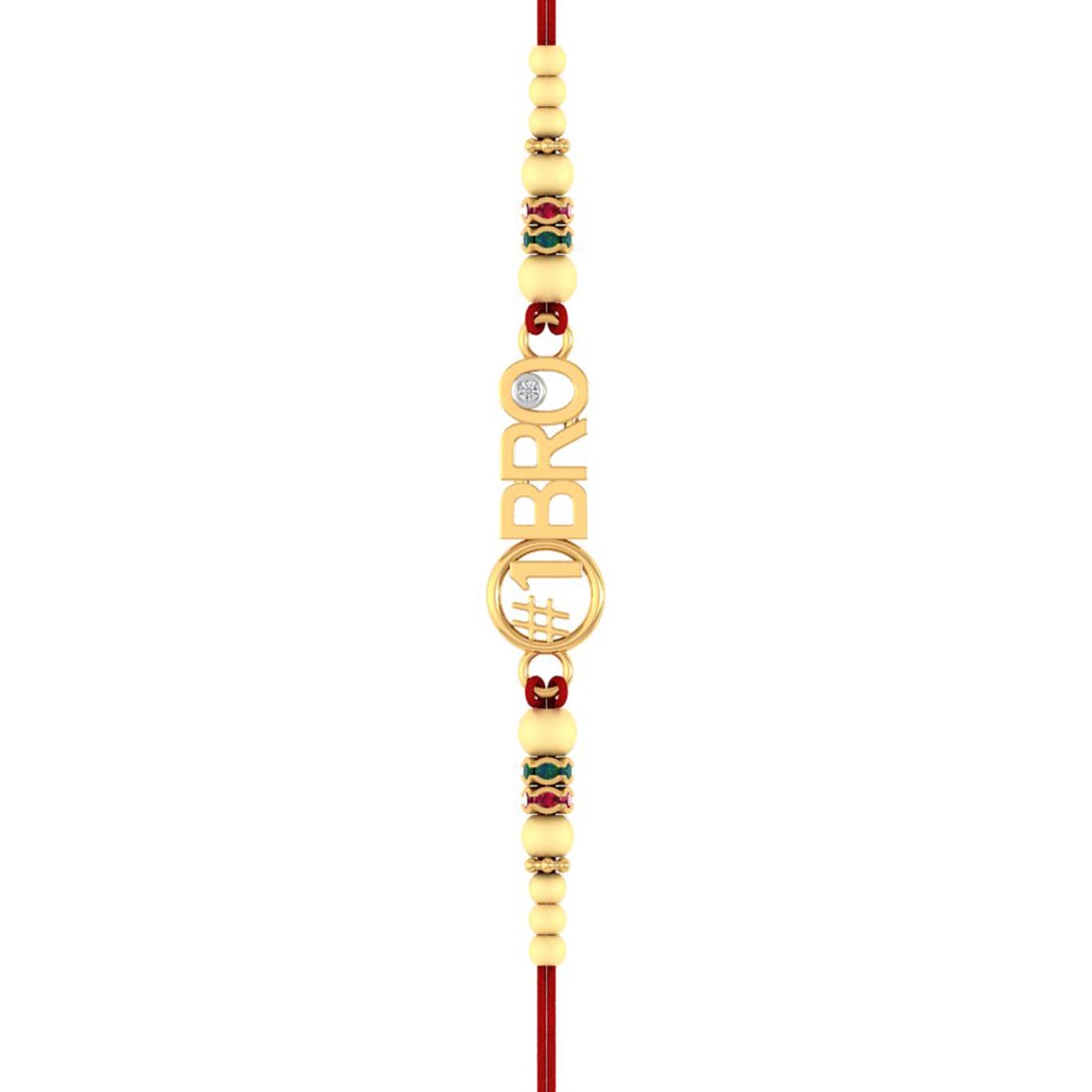 Cool Bro Gold Rakhi