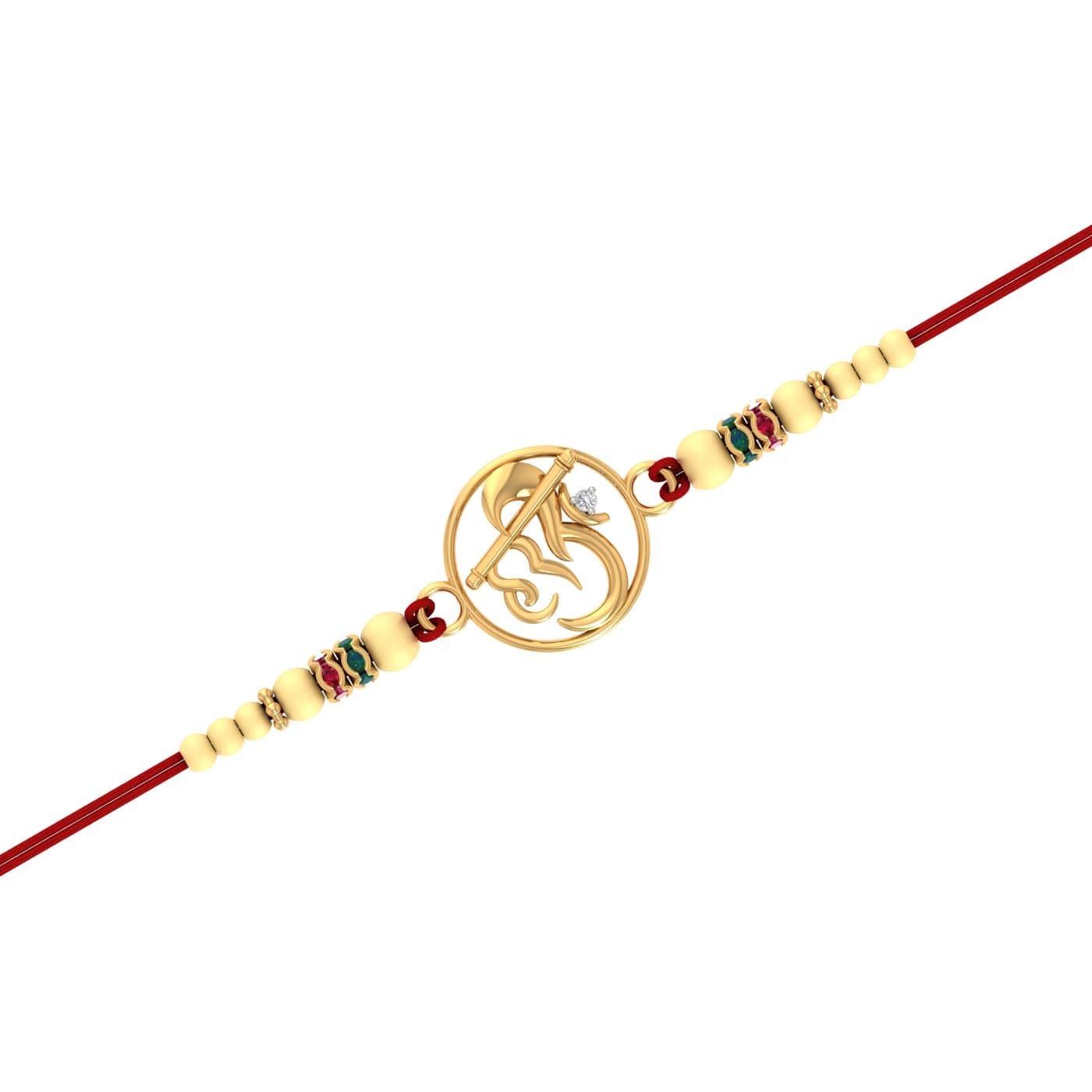 Hari Om Gold Rakhi