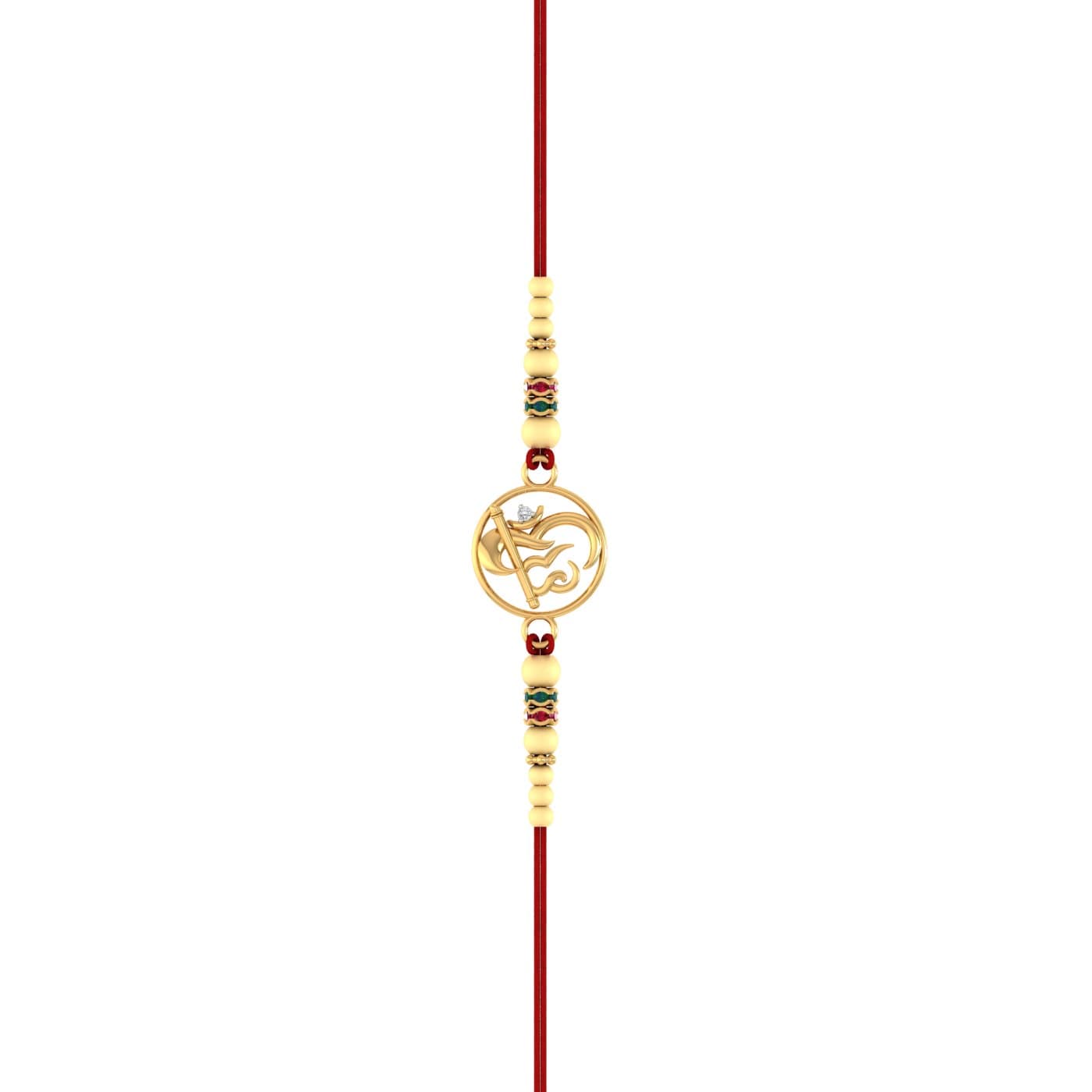 Hari Om Gold Rakhi