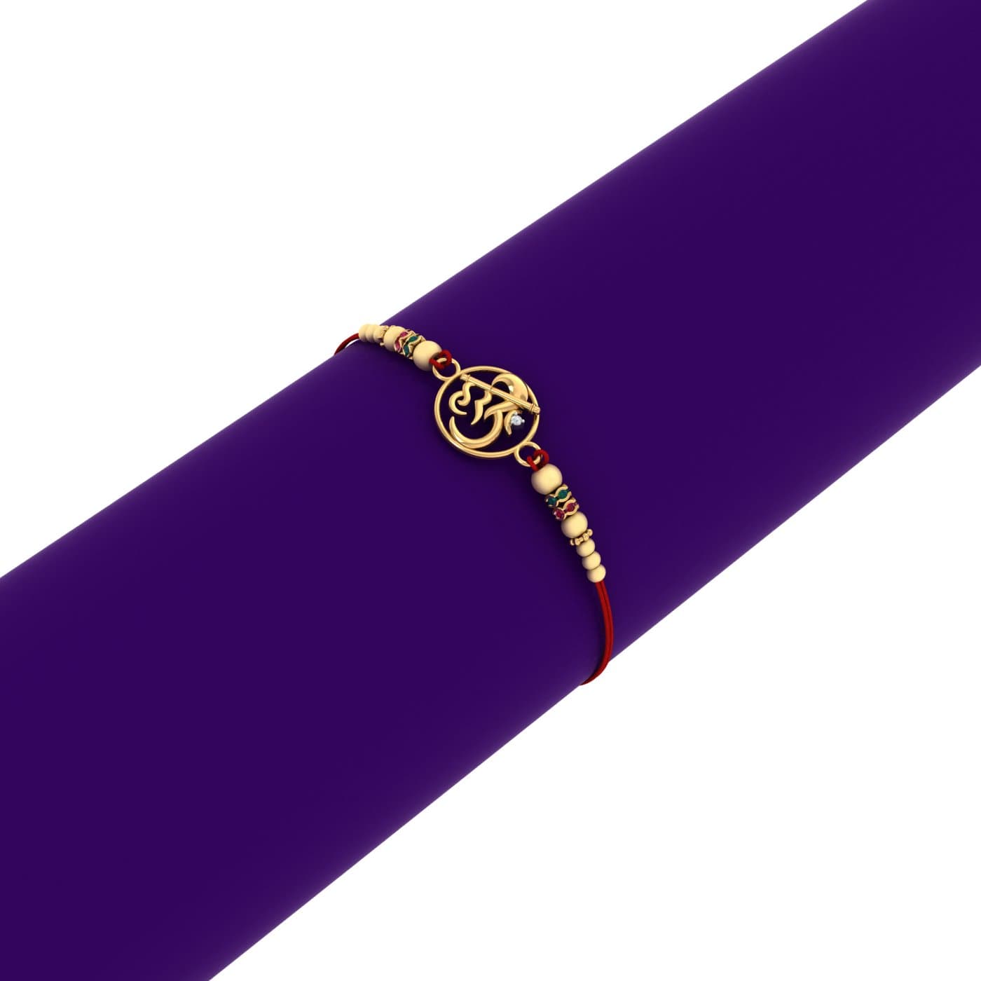 Hari Om Gold Rakhi