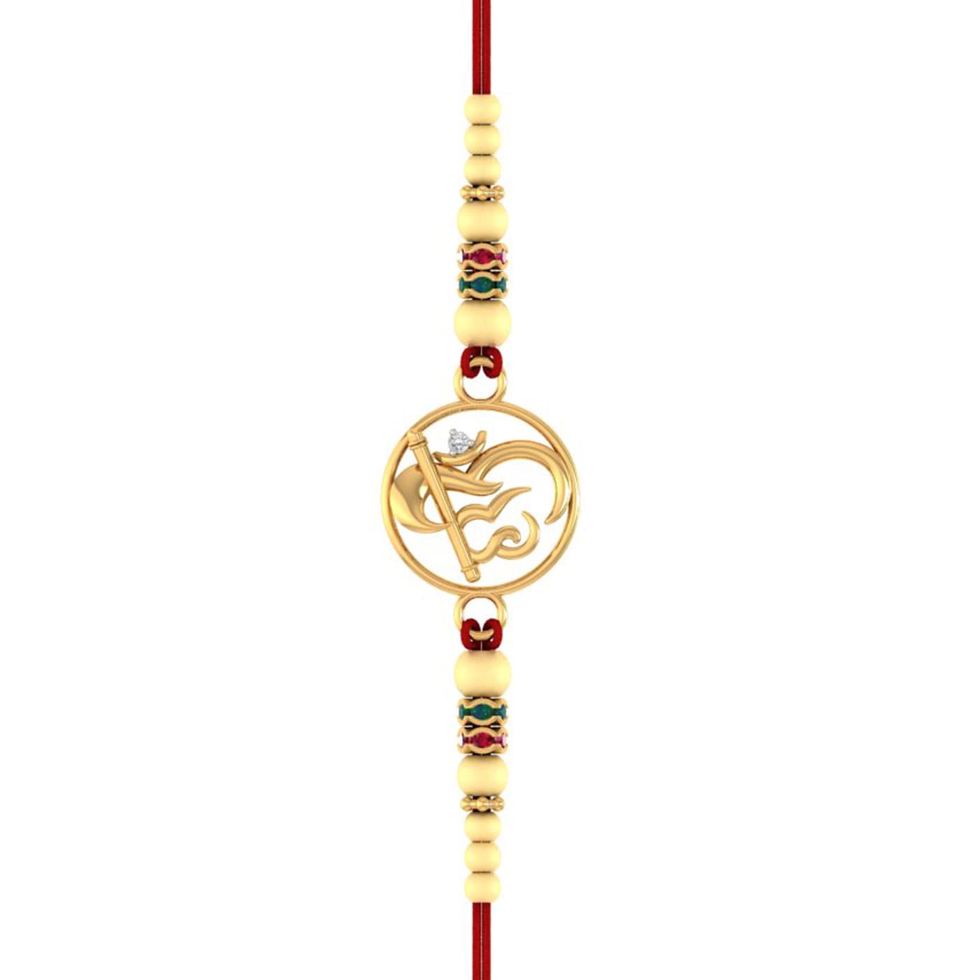 Hari Om Gold Rakhi