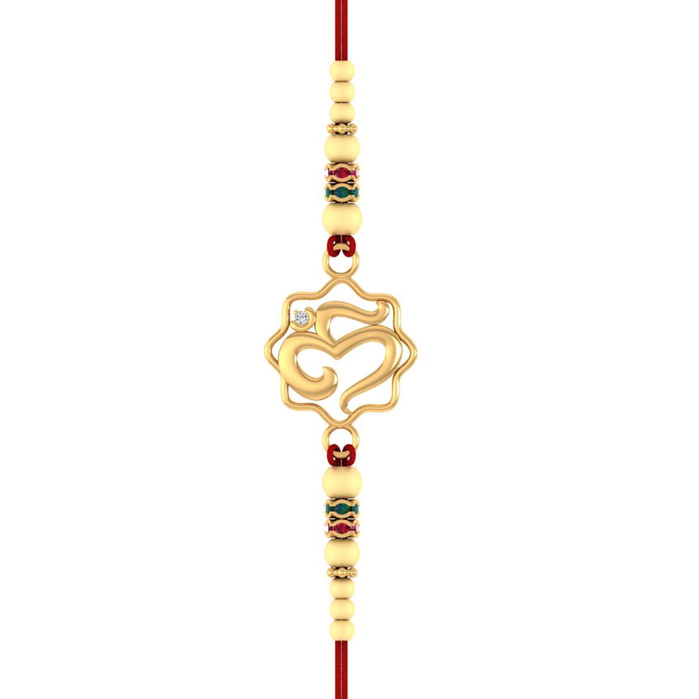 Aum Gold Rakhi