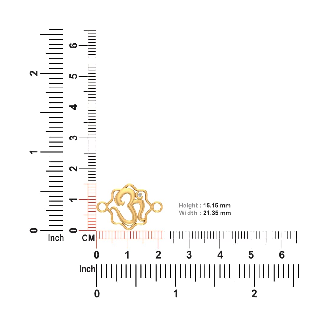 Aum Gold Rakhi