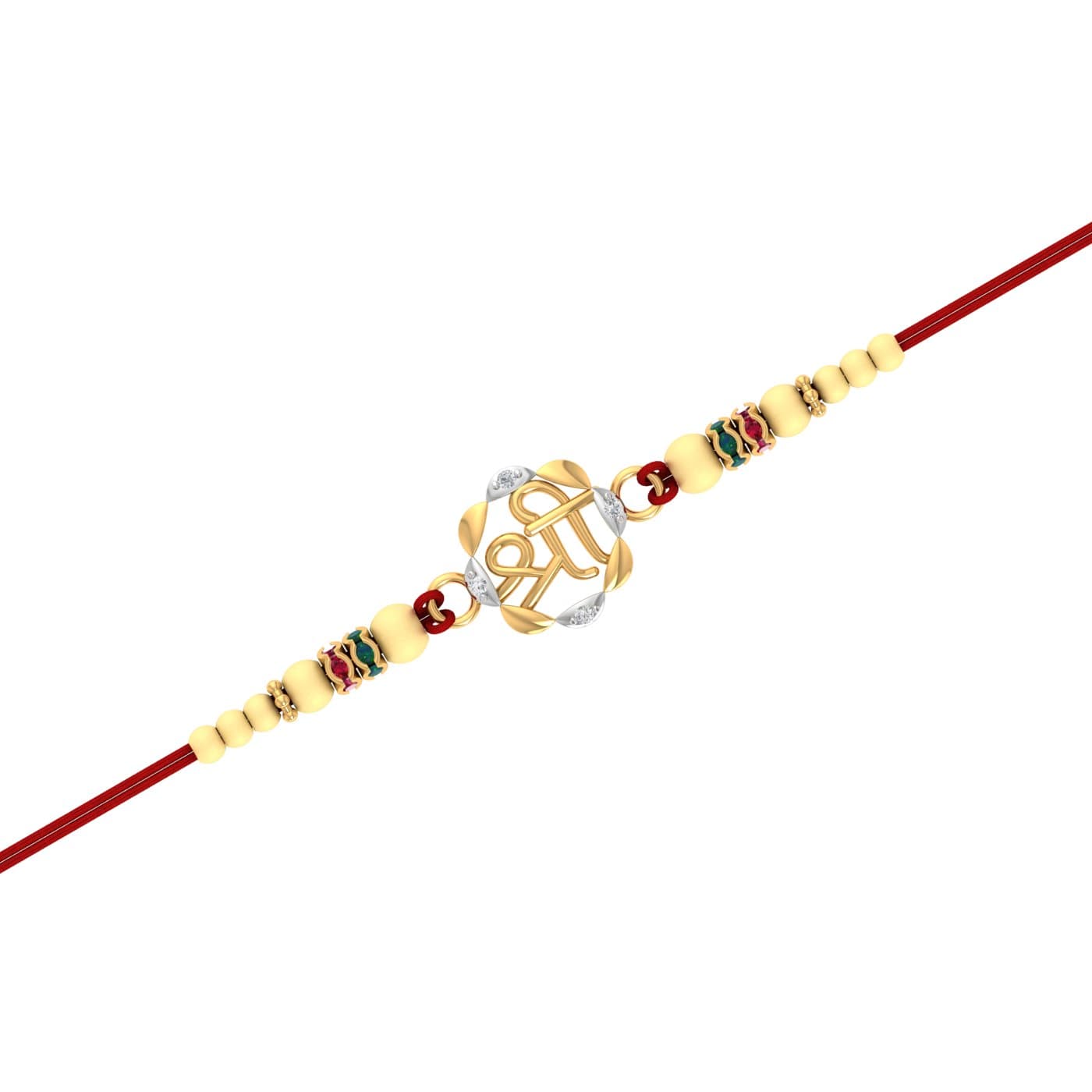 Shree Diamond Gold Rakhi