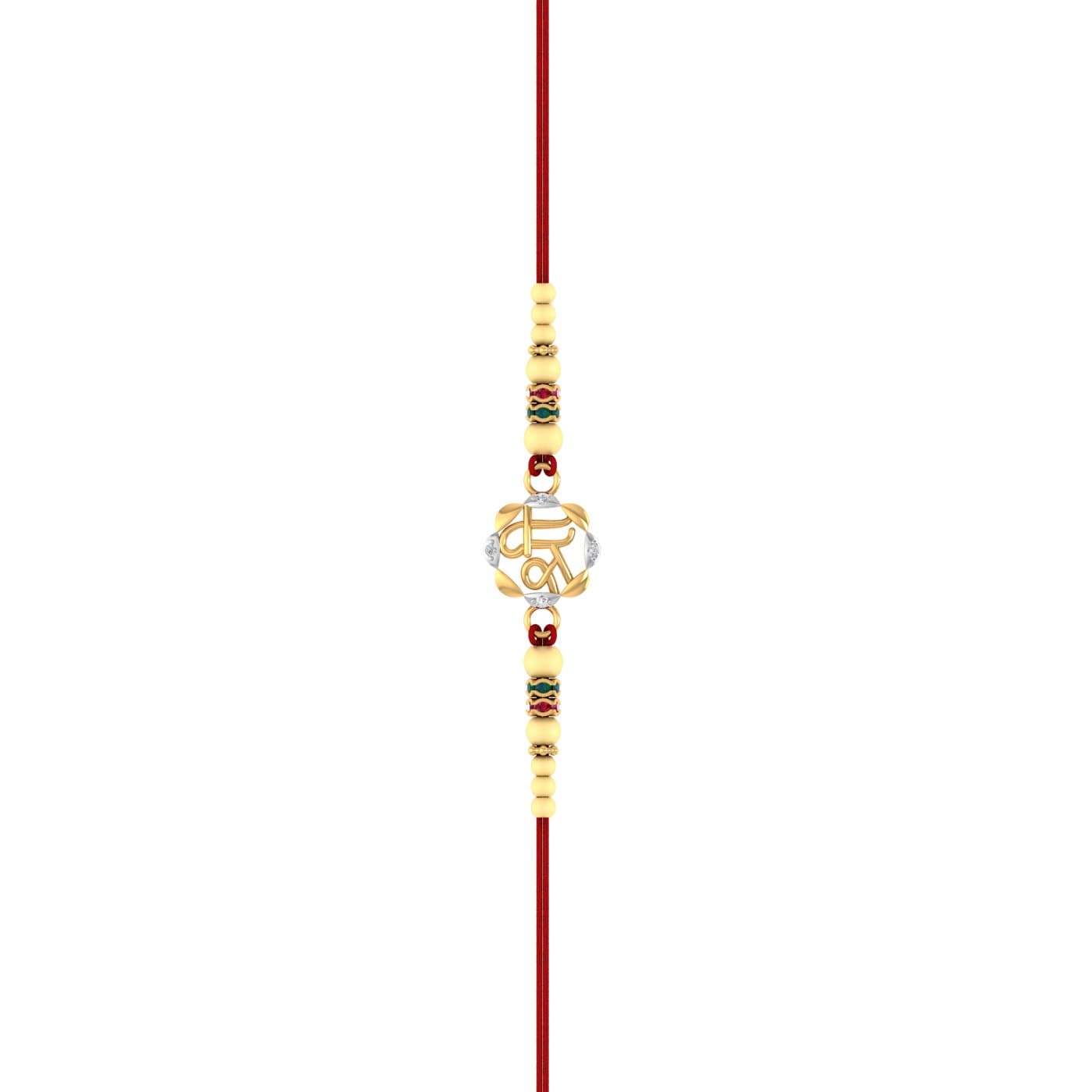 Shree Diamond Gold Rakhi