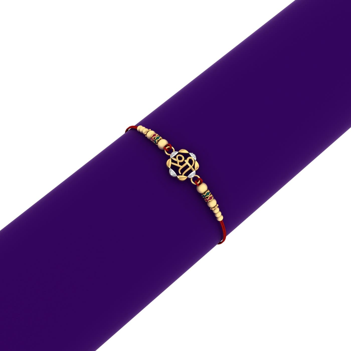 Shree Diamond Gold Rakhi