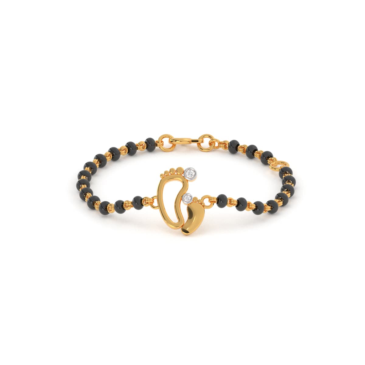 Baby Foot Gold Nazariya Bracelet