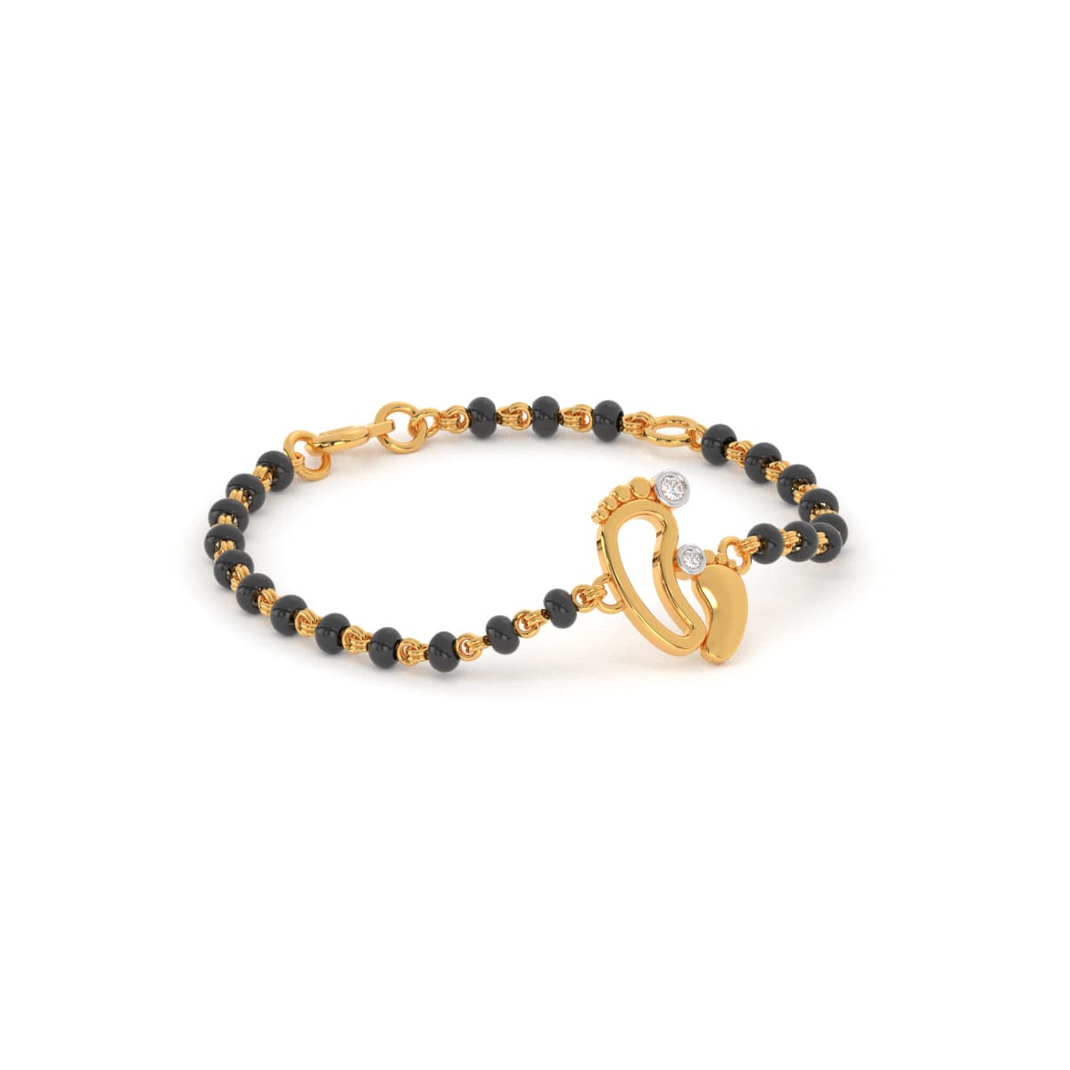Baby Foot Gold Nazariya Bracelet