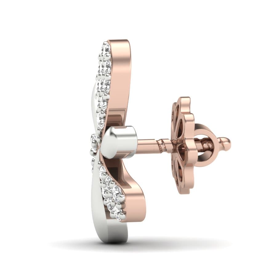 Delightful Diamond Stud Earrings
