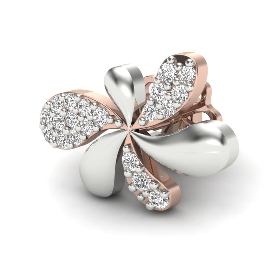 Delightful Diamond Stud Earrings
