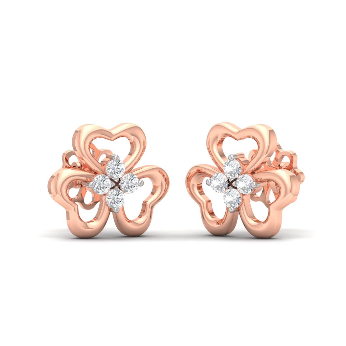 Trio Fleur Diamond Earring