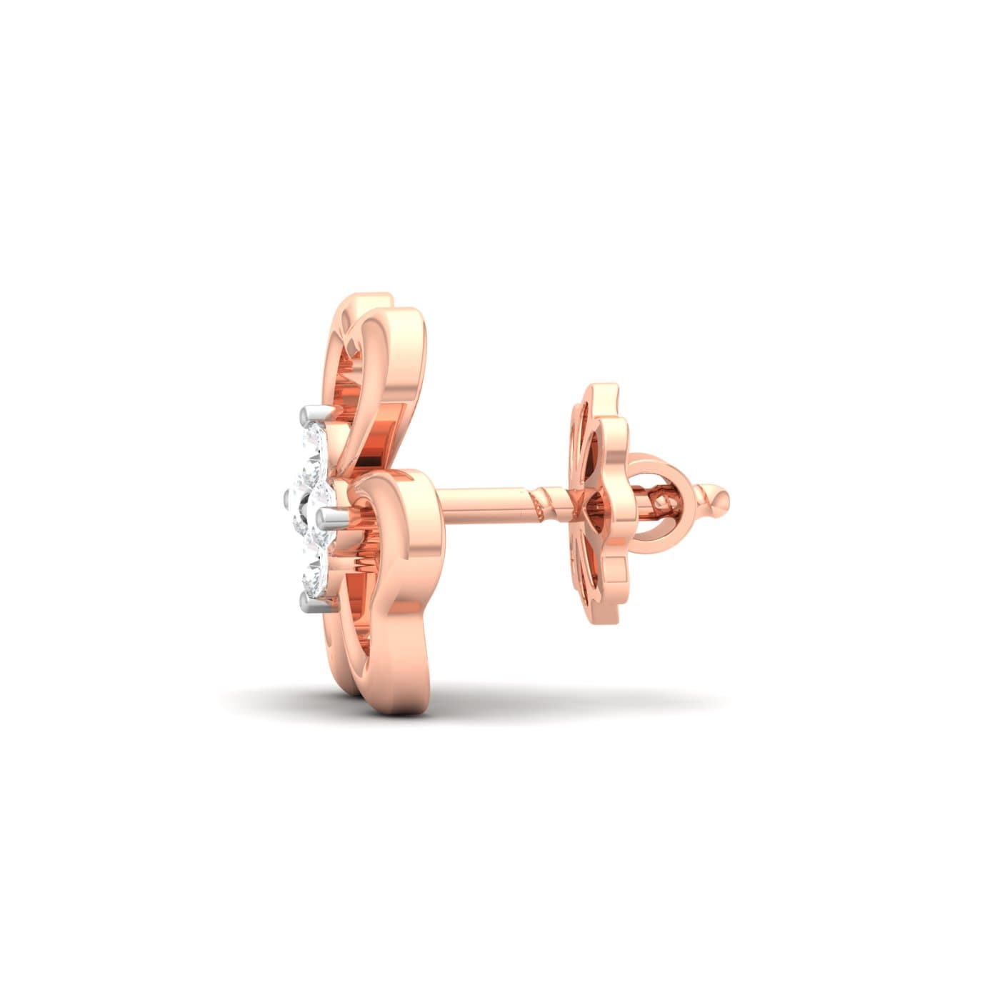 Trio Fleur Diamond Earring