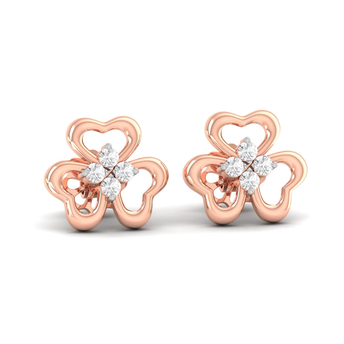 Trio Fleur Diamond Earring