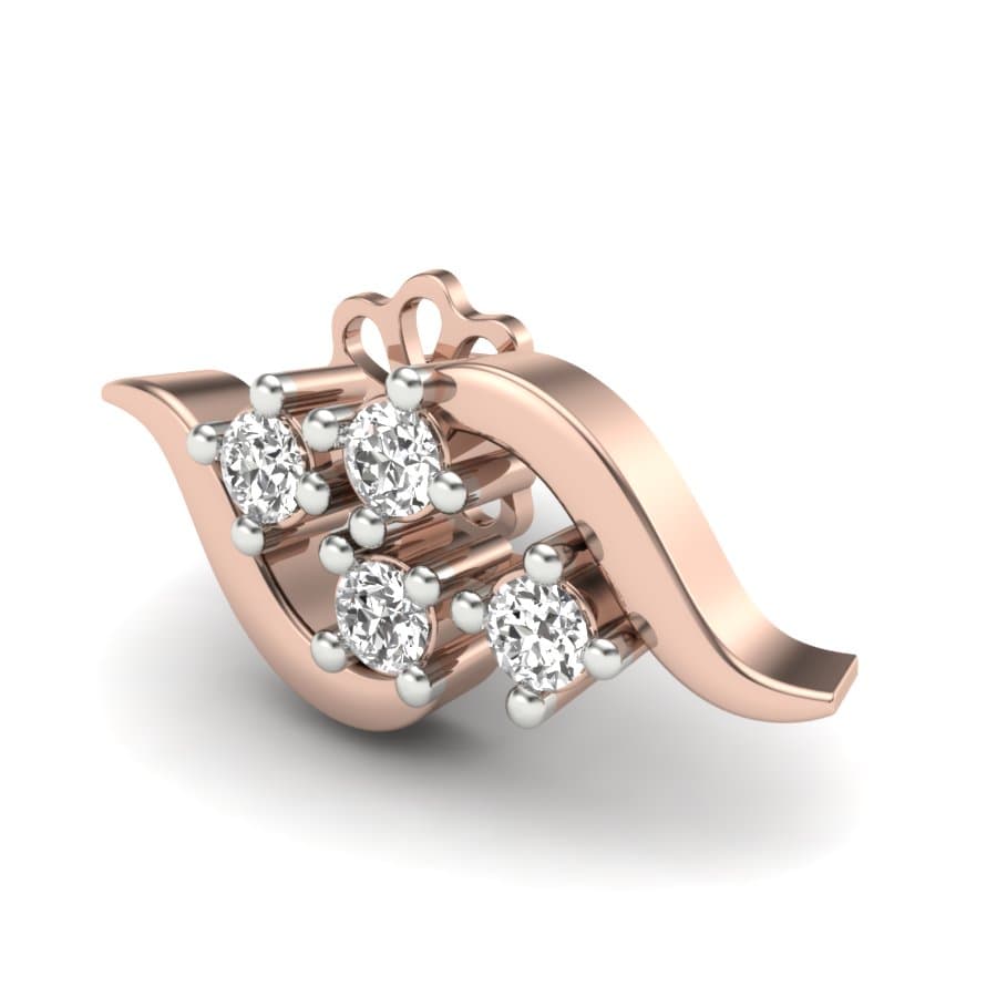 Becca Diamond Hoop Earrings
