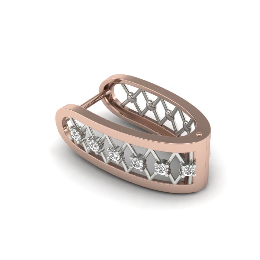 Shanaya Cut Out Diamond Earrings