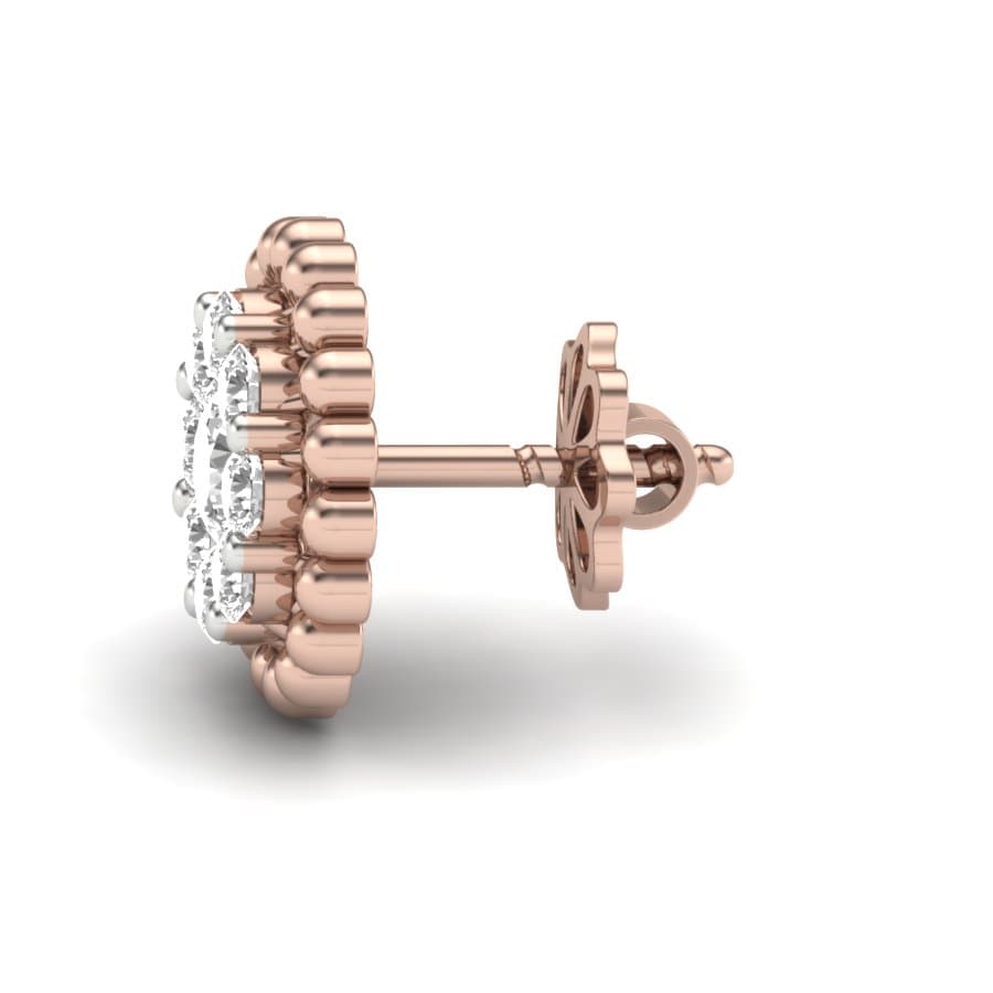 Radiance Solitaire Diamond Earrings