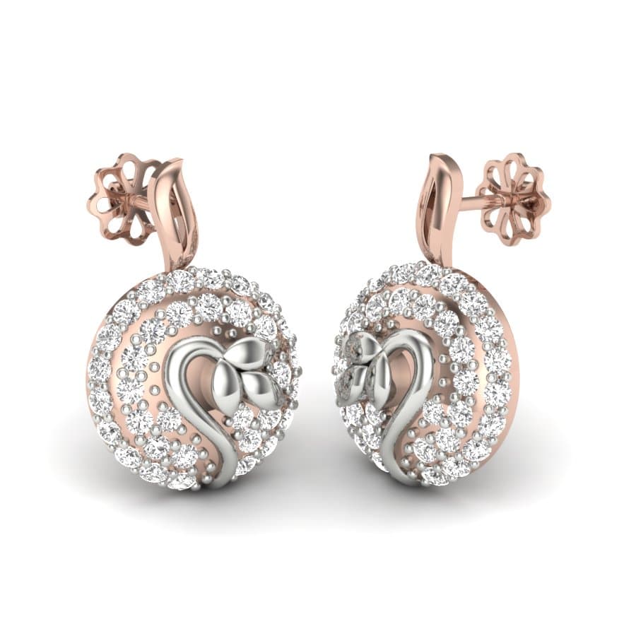 The Beryline Diamond Earrings