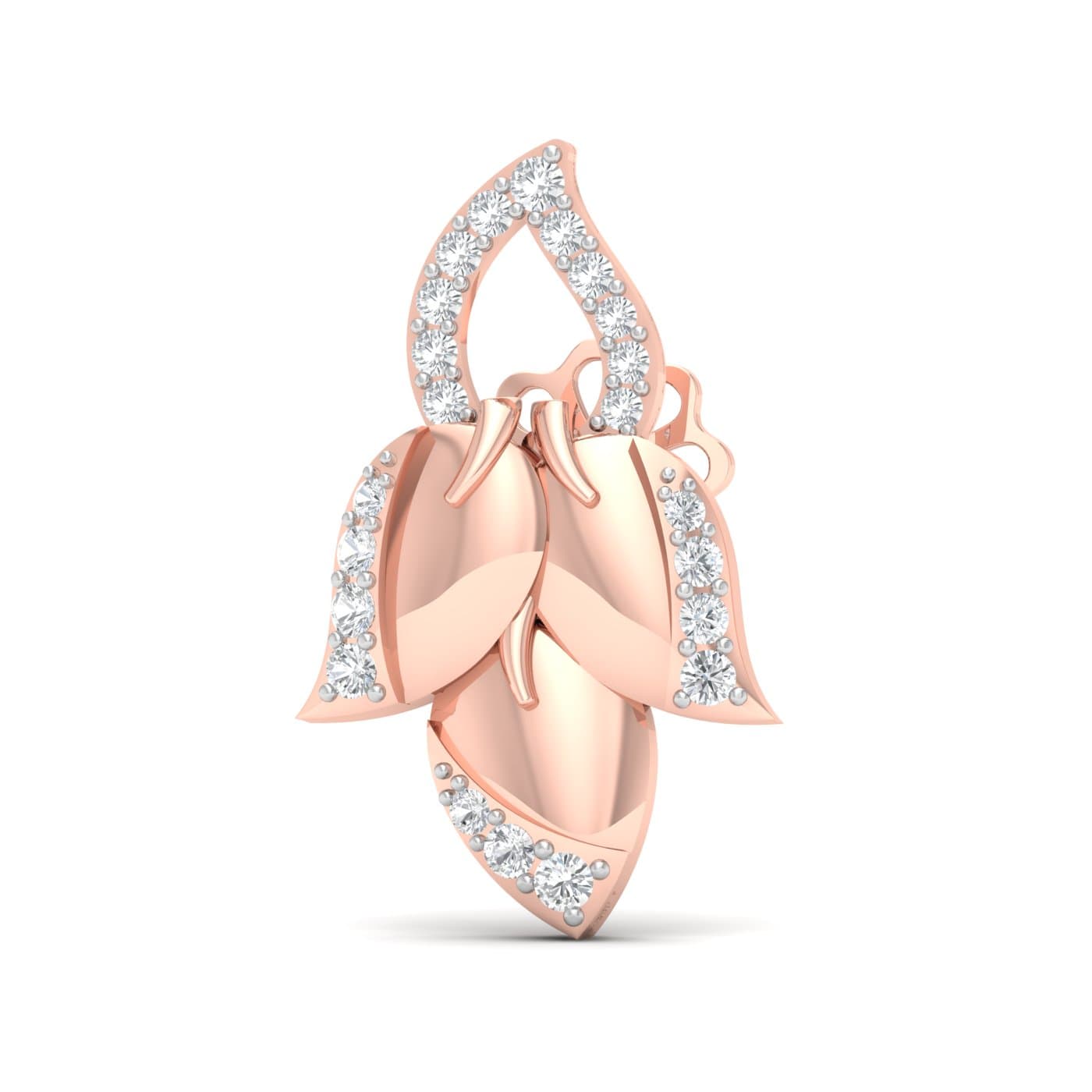 Sparkling Petals Diamond Earrings