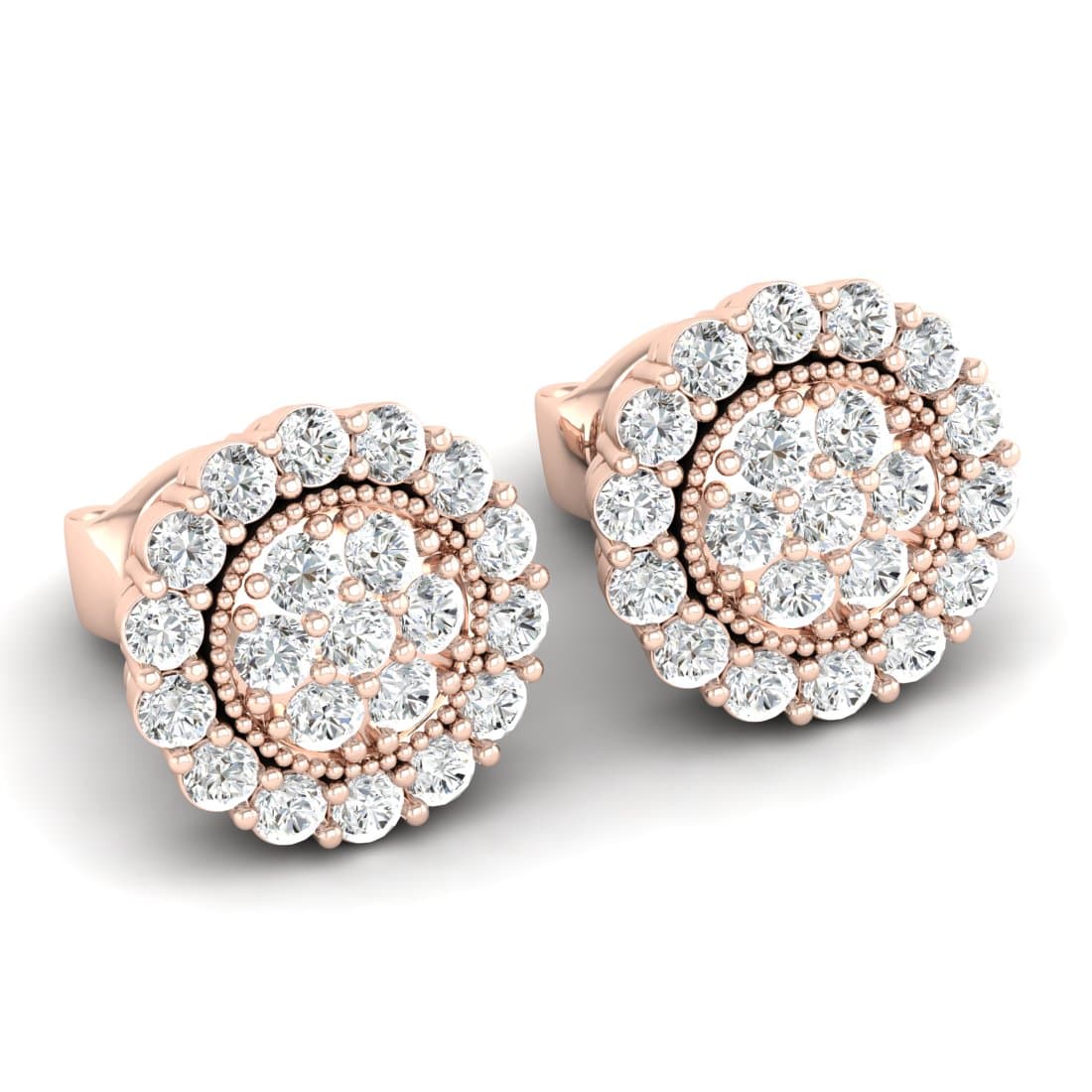 Akriti Dome Diamond Earrings