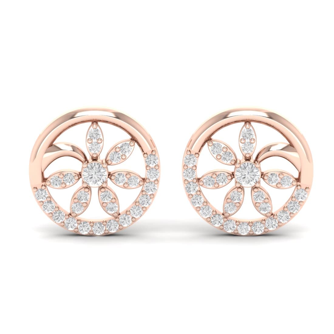 Aalia Drop Diamond Earrings