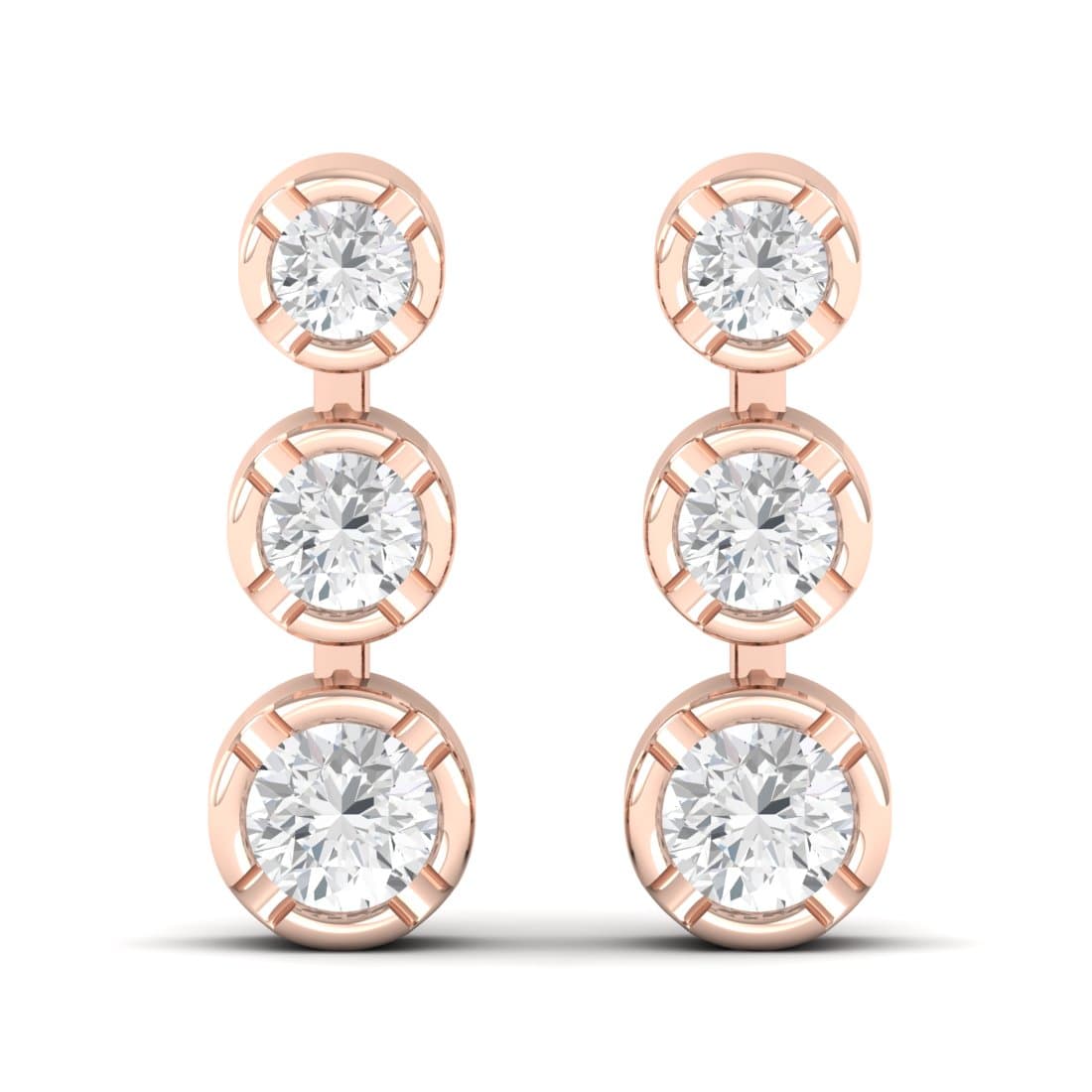 First Dance Drop Diamond Earrings