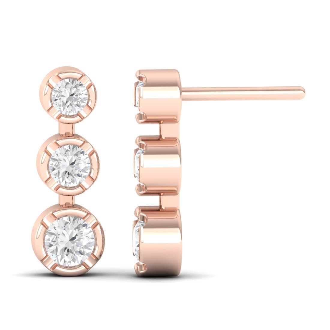 First Dance Drop Diamond Earrings