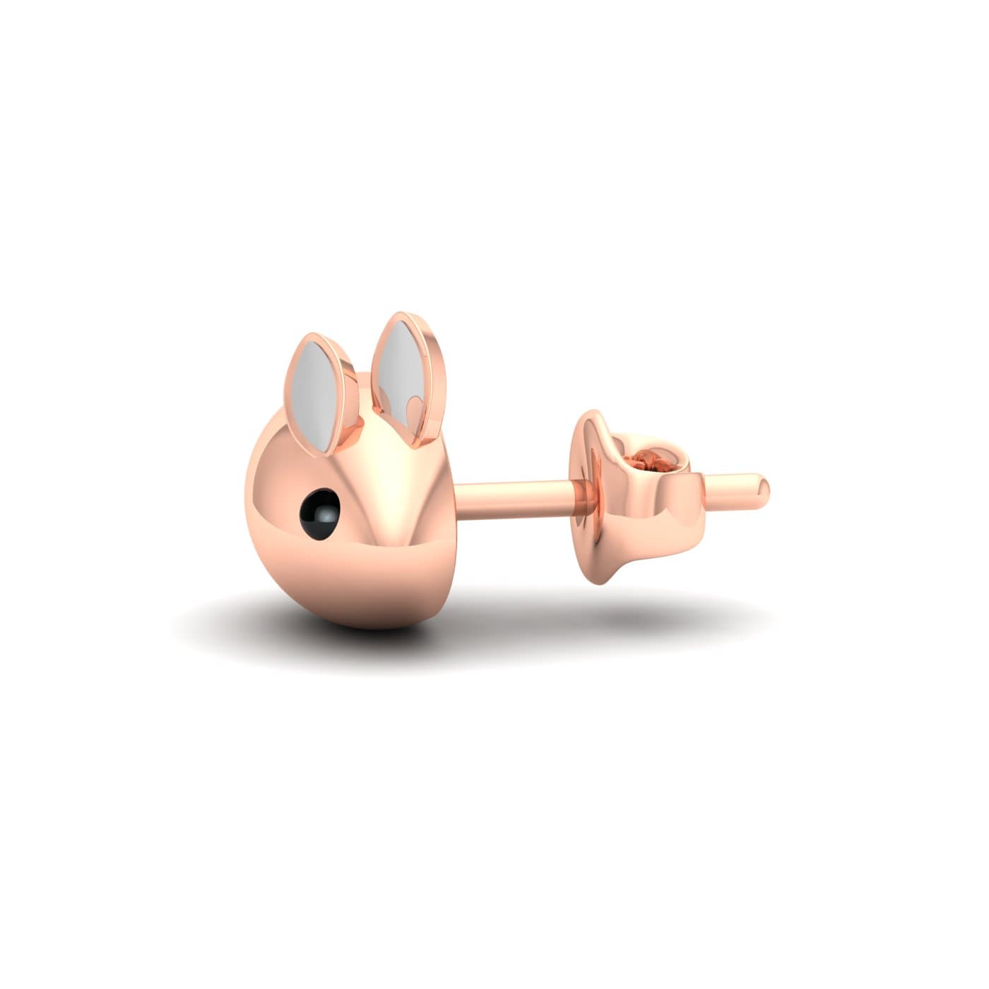 Little Rabbit Kids Gold Earrings