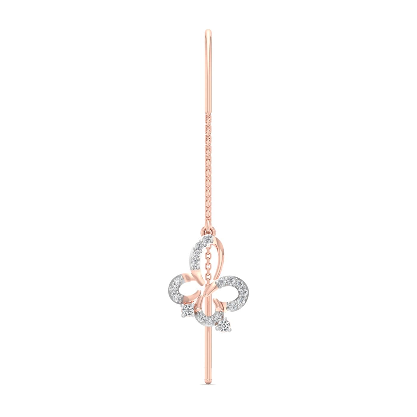 Desire Fleur Diamond Sui Dhaga Earrings