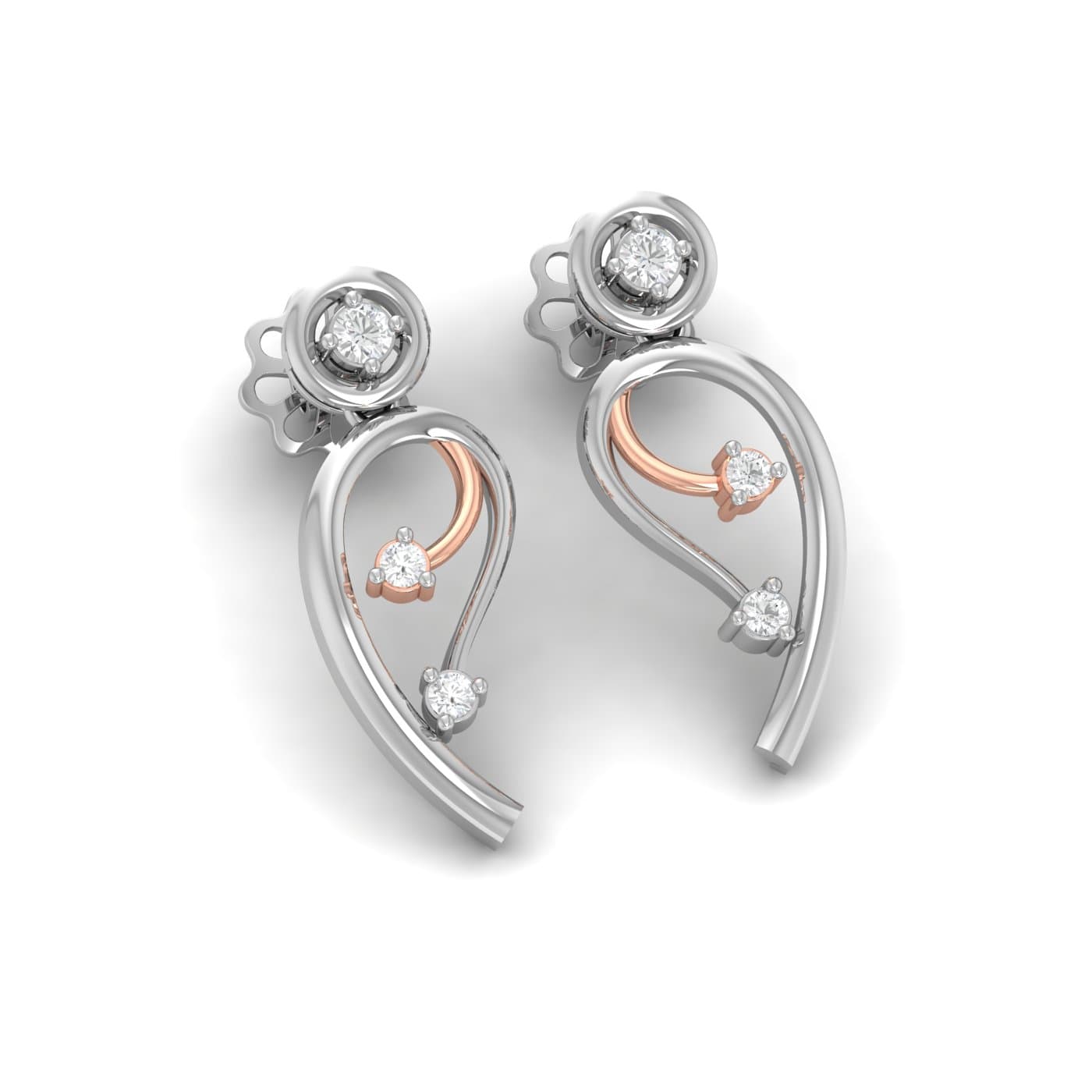 Isla Diamond Studs Earrings