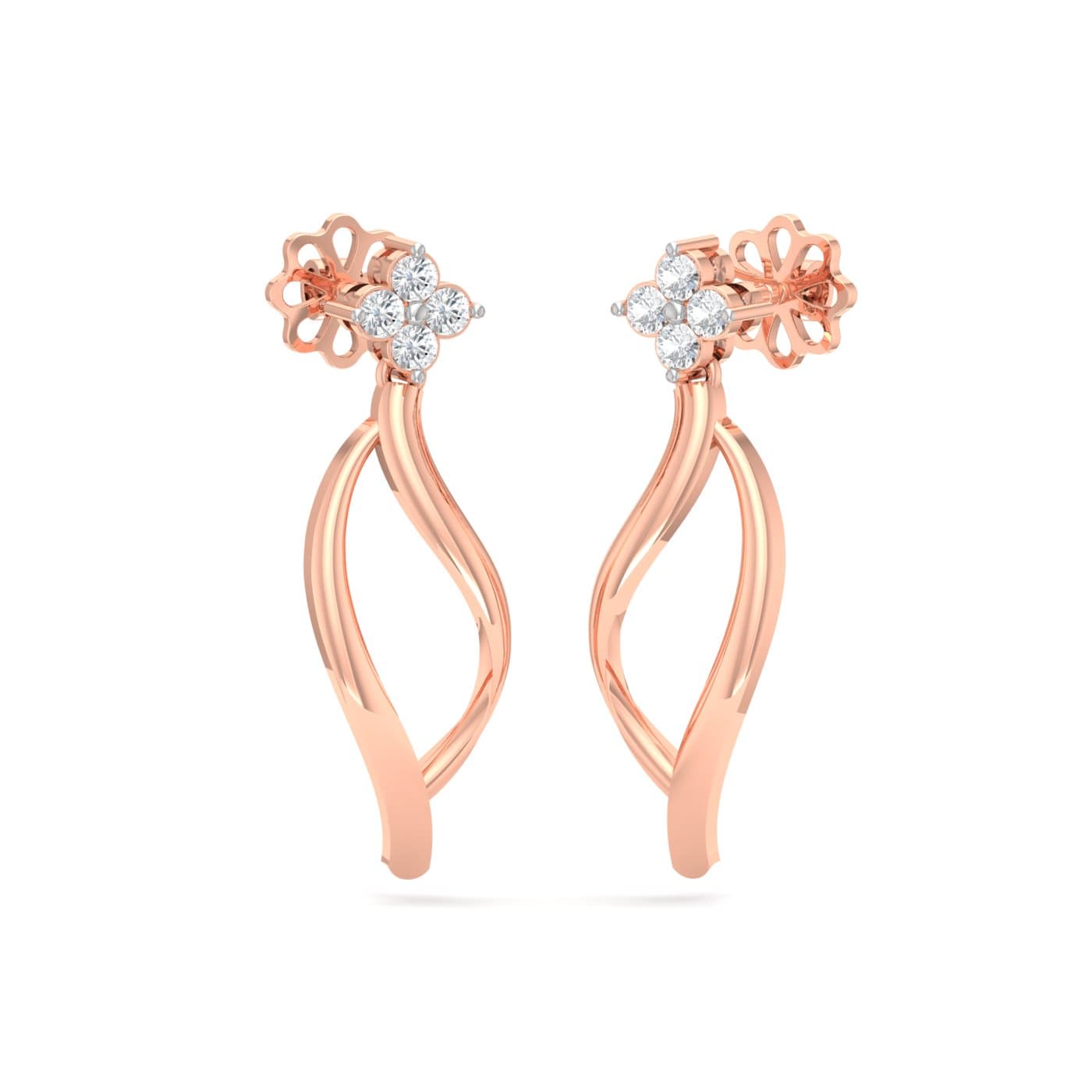 Touw Cute Diamond Earrings