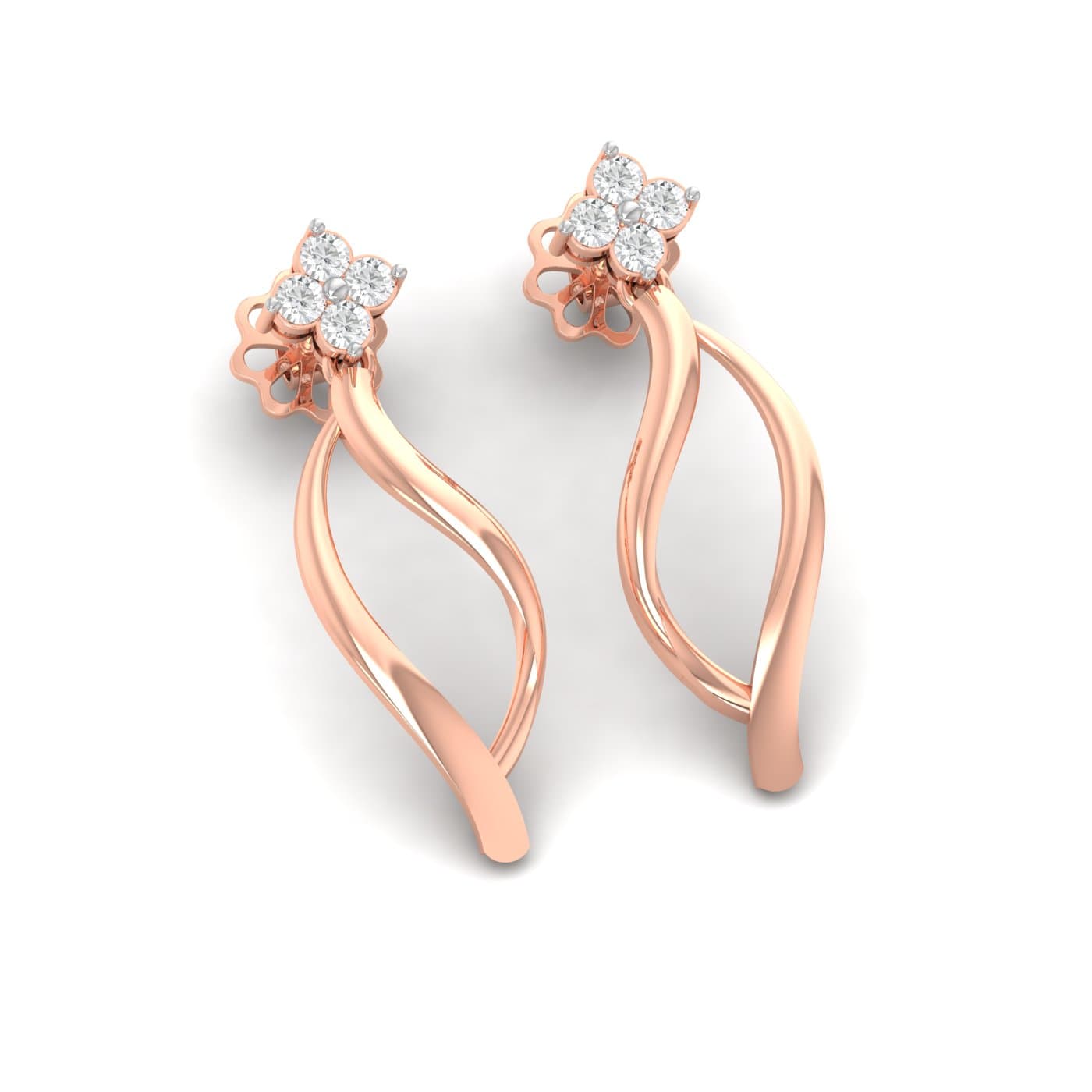 Touw Cute Diamond Earrings