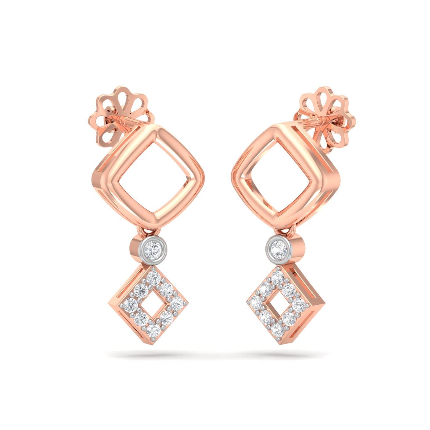 Harper Diamond Drop Earrings