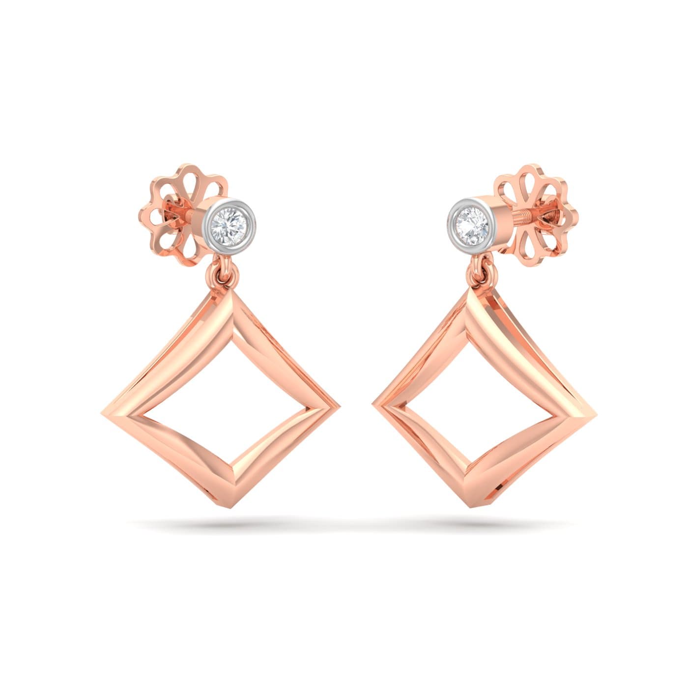 Aquilone Diamond Stud Earrings