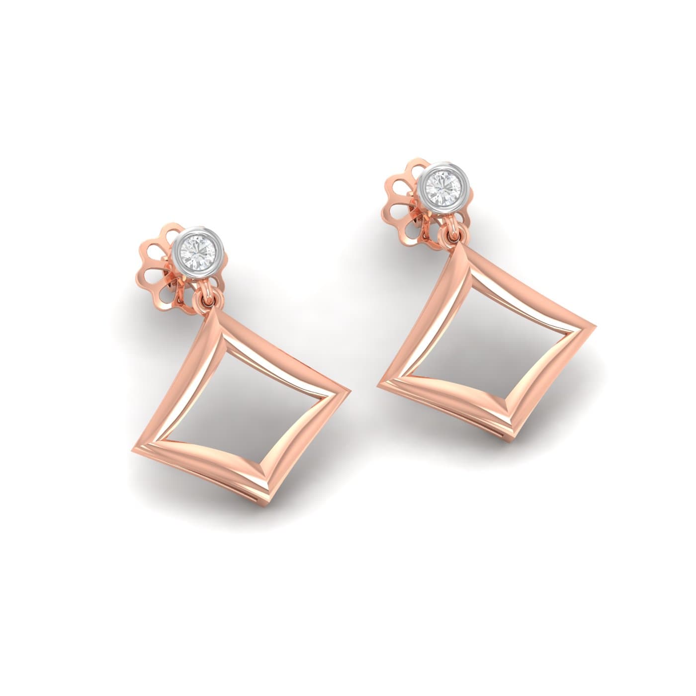Aquilone Diamond Stud Earrings