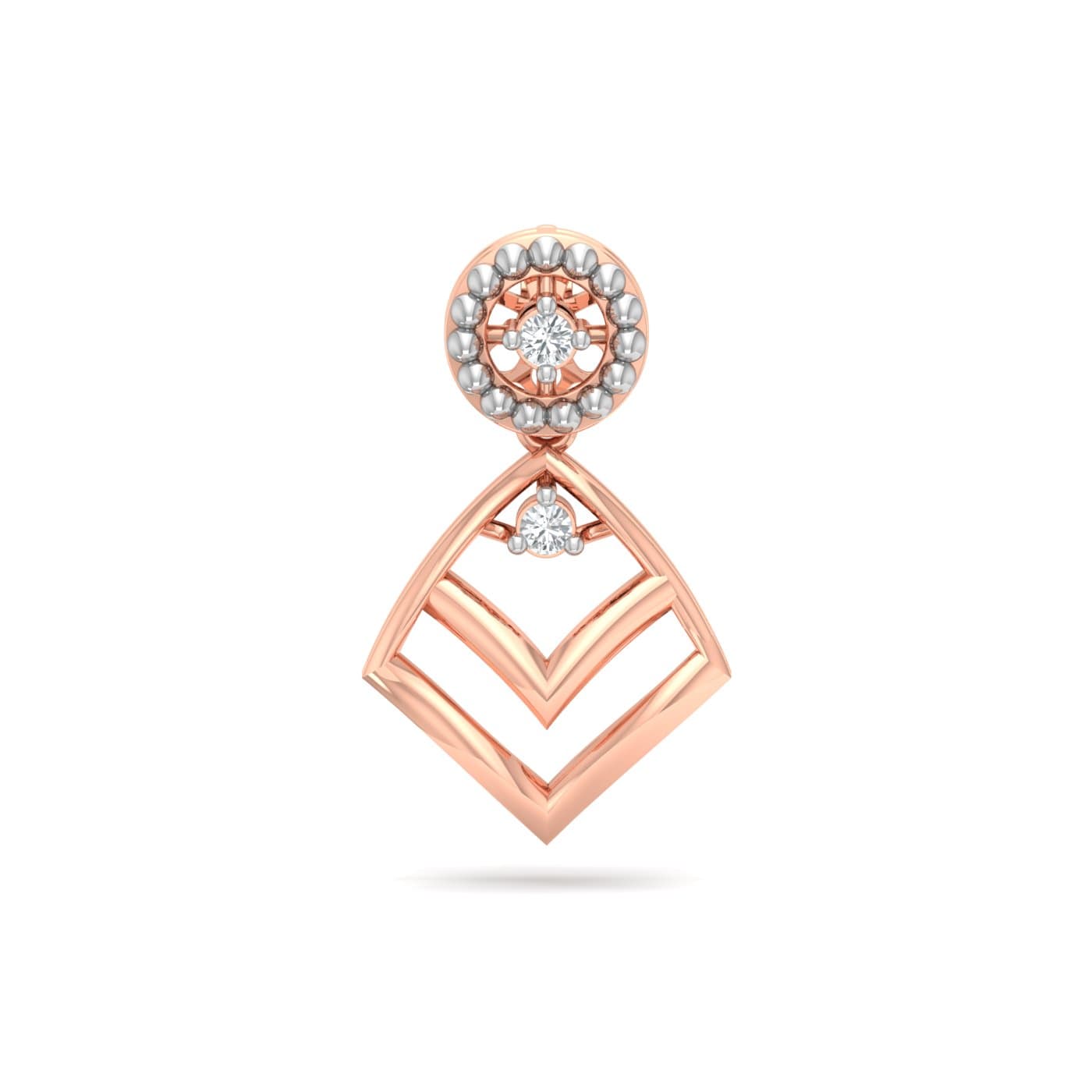 Eden Drop Diamond Earrings