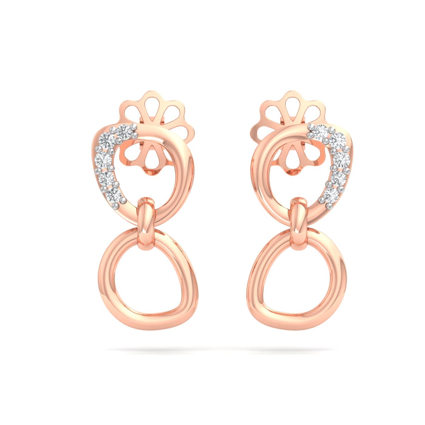 Avery Diamond Drop Earrings
