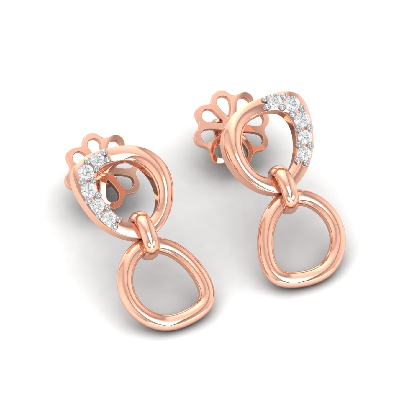 Avery Diamond Drop Earrings