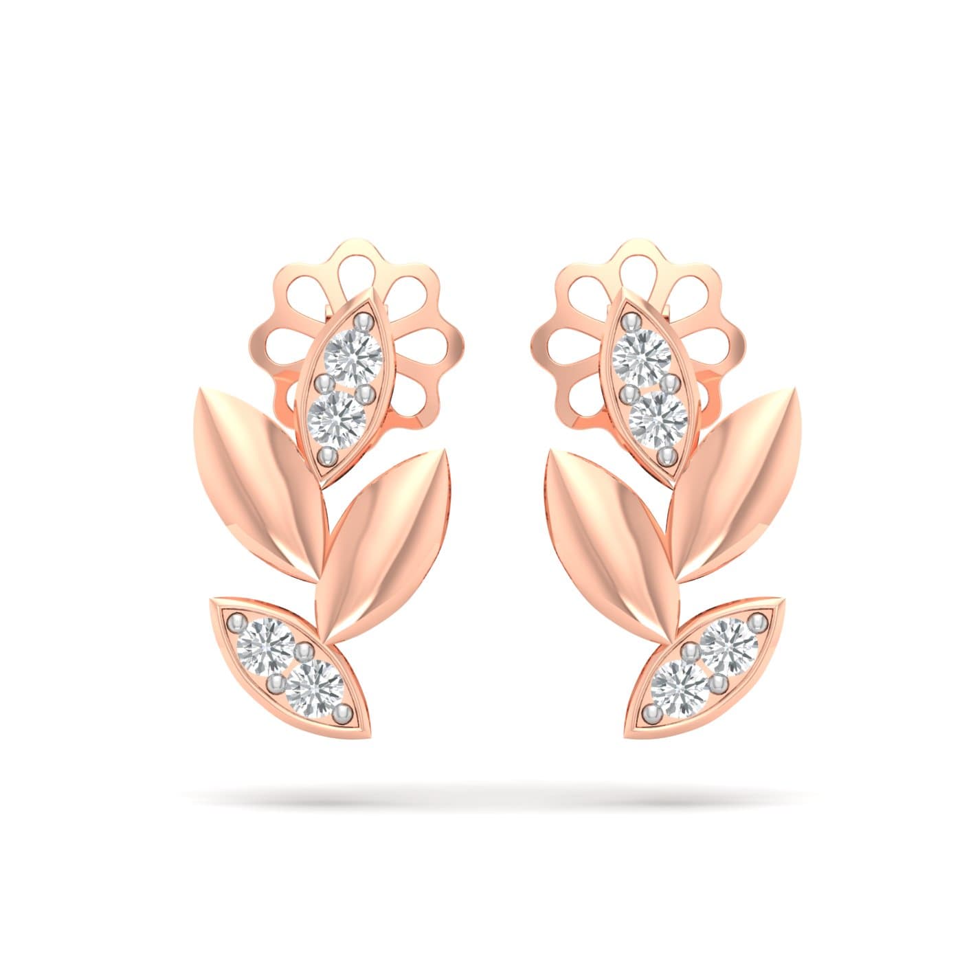 Live Life Diamond Earrings